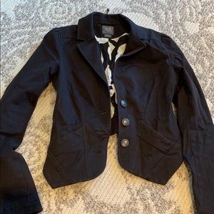 Armani Exchange Crop, Fitted Jacket